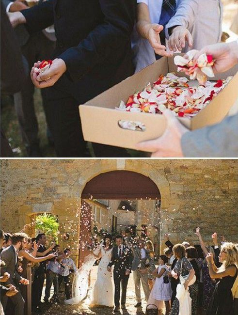 Opciones al salir de la iglesia <img class=