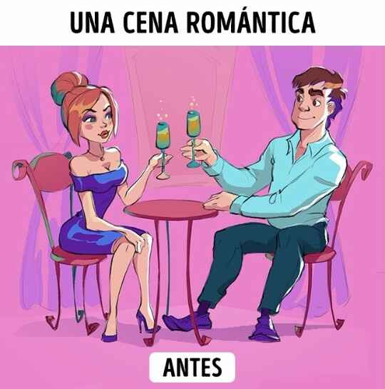 El antes y después de vivir en pareja... - 1