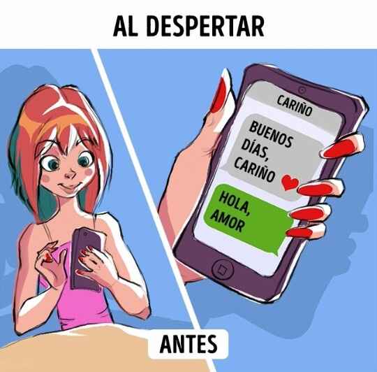 El antes y después de vivir en pareja... - 3