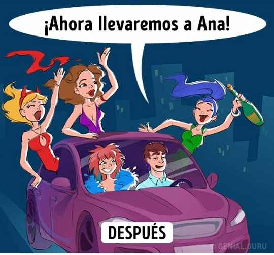 El antes y después de vivir en pareja... - 12