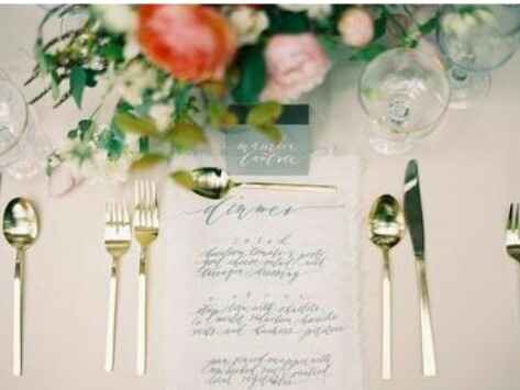 Ideas para presentar el menú de bodas!! - 24