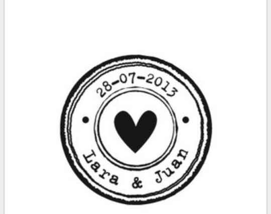 Ideas diy... sellos para bodas!! - 1