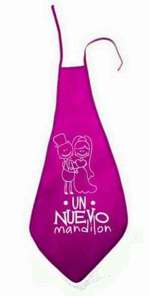 Ideas para mandiles de boda!! - 18