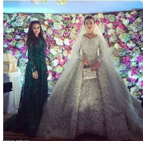 Está pareja gastó un billón de dólares en su boda!! - 3