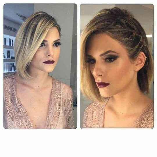Ideas de peinados para cabello corto!! - 6