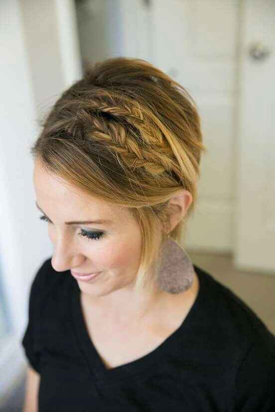 Ideas de peinados para cabello corto!! - 24