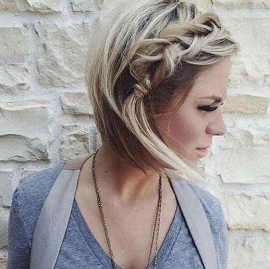 Ideas de peinados para cabello corto!! - 30