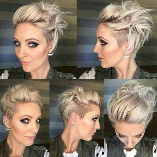 Ideas de peinados para cabello corto!! - 41