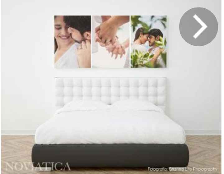 Formas creativas de decorar las paredes con las fotos de boda!! - 1