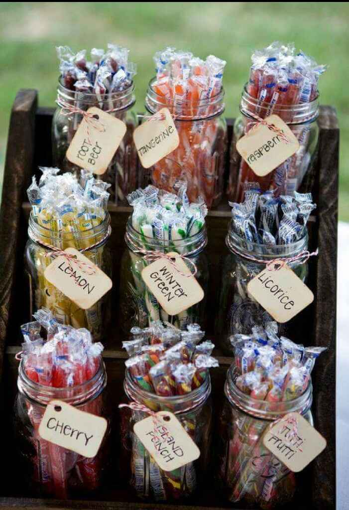 Ideas prácticas para decorar el candy bar o mesa de dulces!! - 6