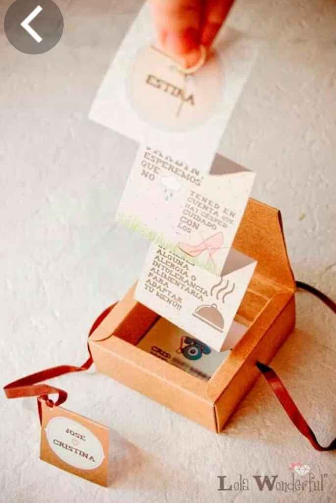 Invitaciones originales para boda!! - 8