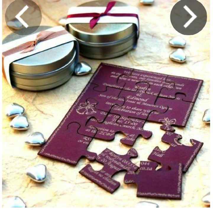 Diseños de invitaciones de boda... qué deben llevar? - 7