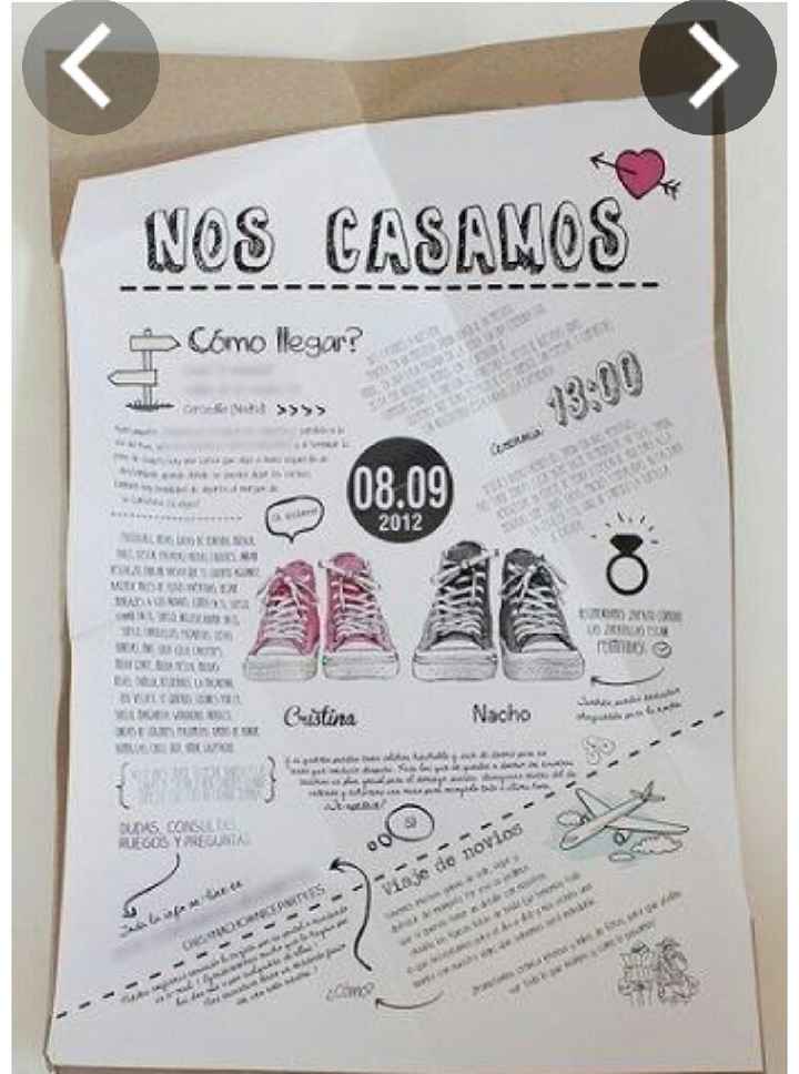Diseños de invitaciones de boda... qué deben llevar? - 9