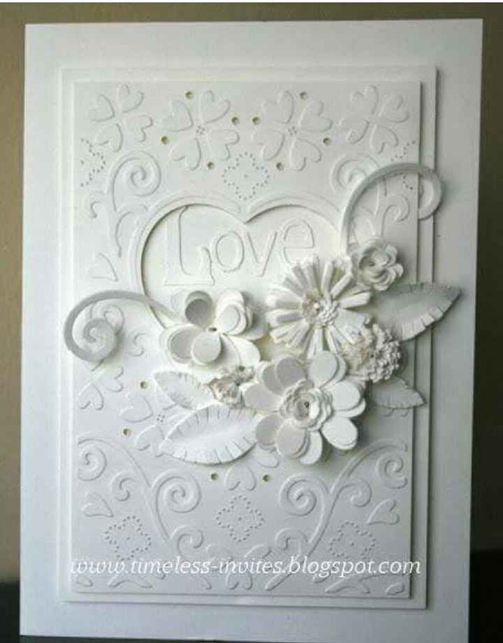 Diseños de invitaciones de boda... qué deben llevar? - 23