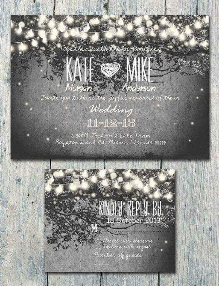Diseños de invitaciones de boda... qué deben llevar? - 24