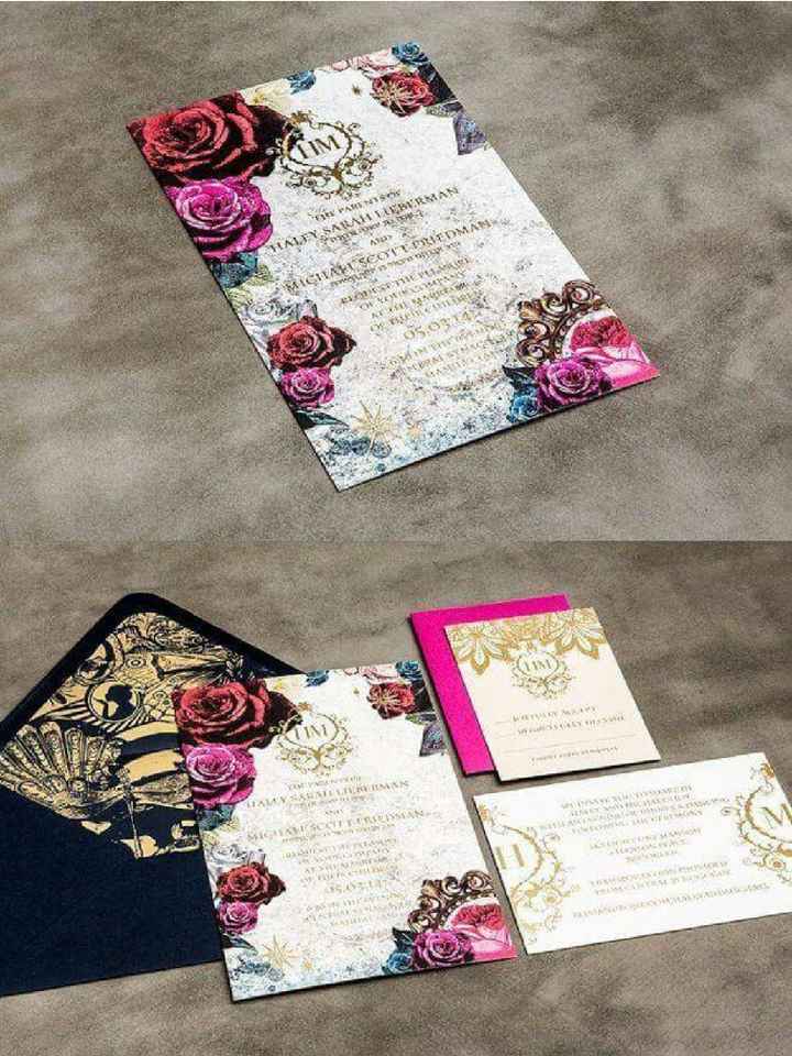 Diseños de invitaciones de boda... qué deben llevar? - 25