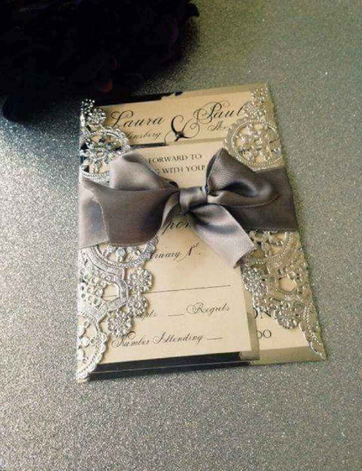 Diseños de invitaciones de boda... qué deben llevar? - 46