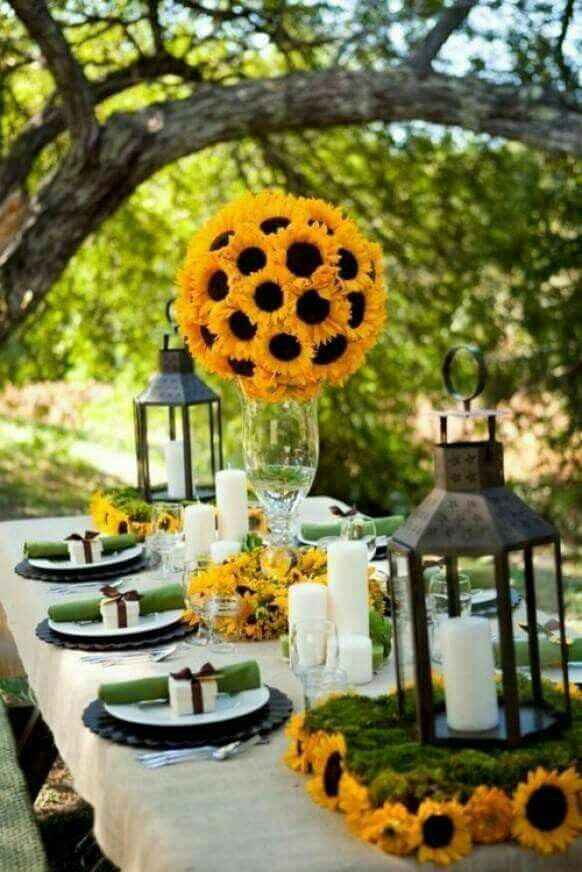Decoración con girasoles!! - 21