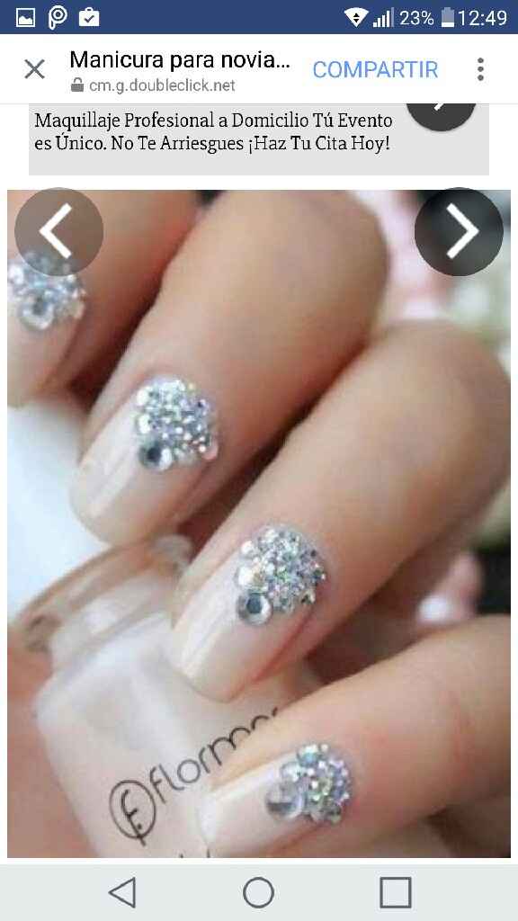 Tendencia en uñas para novia!! - 7