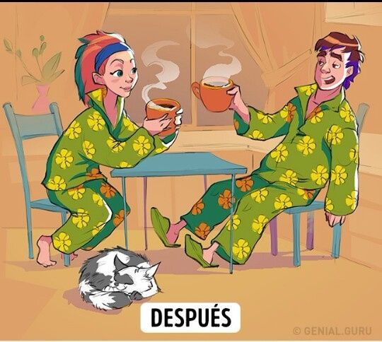 El antes y después de vivir en pareja... - 2