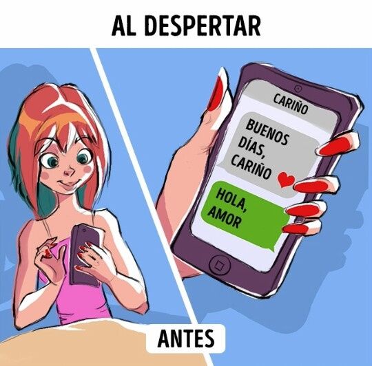 El antes y después de vivir en pareja... - 3