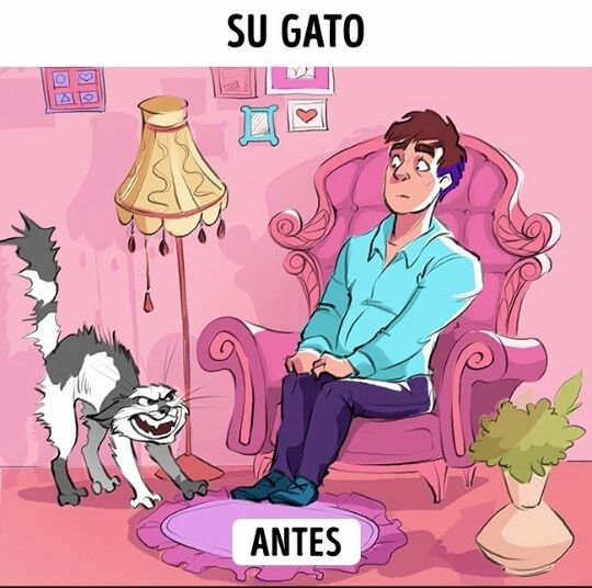 El antes y después de vivir en pareja... - 7