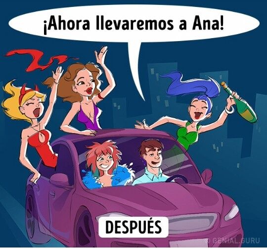 El antes y después de vivir en pareja... - 12