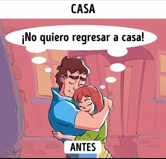 El antes y después de vivir en pareja... - 19
