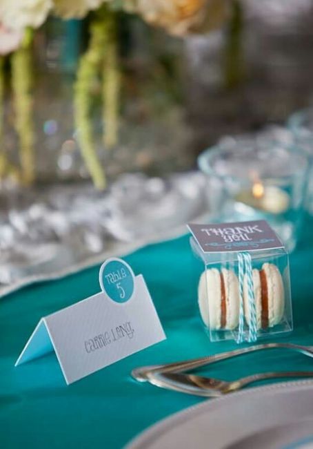 Turquesa, amarillo y gris... inspiración de boda!! - 3