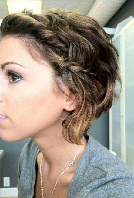 Ideas de peinados para cabello corto!! - 20