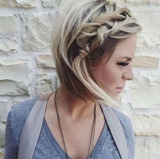 Ideas de peinados para cabello corto!! - 30