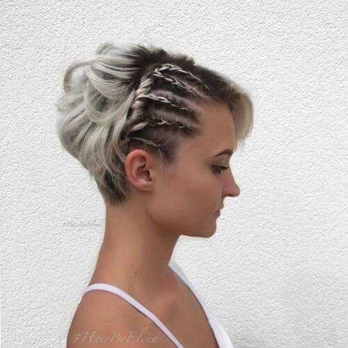 Ideas de peinados para cabello corto!! - 32