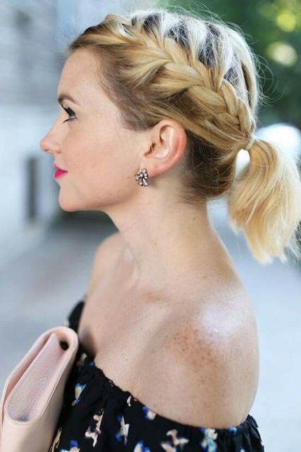 Ideas de peinados para cabello corto!! - 43