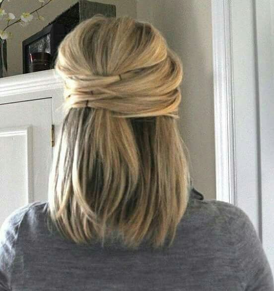 Ideas de peinados para cabello corto!! - 46