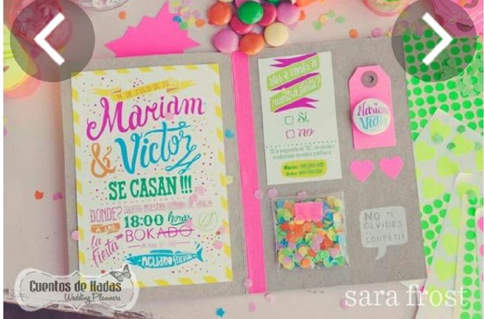 Invitaciones originales para boda!! - 5