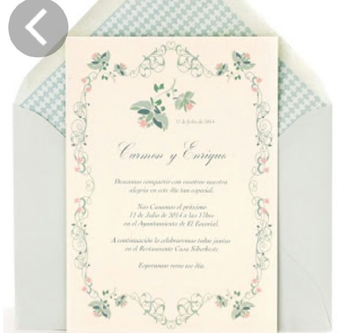 Diseños de invitaciones de boda... qué deben llevar? - 5