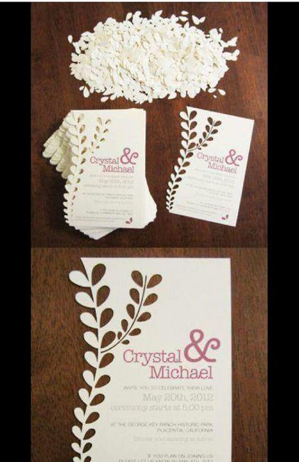 Diseños de invitaciones de boda... qué deben llevar? - 20