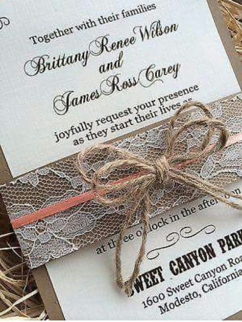 Diseños de invitaciones de boda... qué deben llevar? - 22