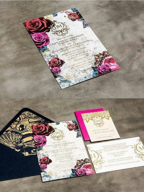 Diseños de invitaciones de boda... qué deben llevar? - 25