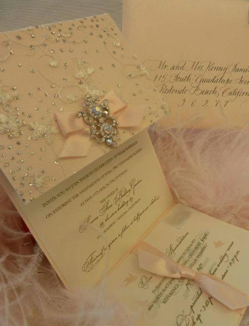 Diseños de invitaciones de boda... qué deben llevar? - 33