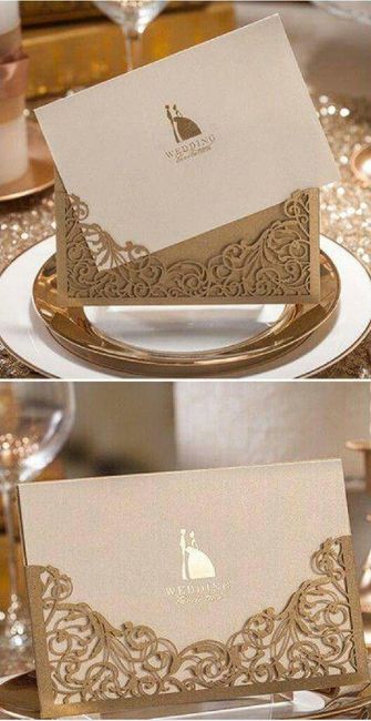 Diseños de invitaciones de boda... qué deben llevar? - 43