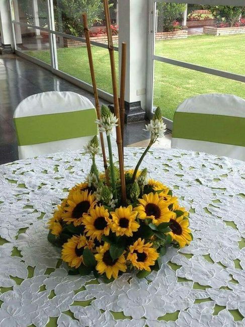 Decoración con girasoles!! - 10