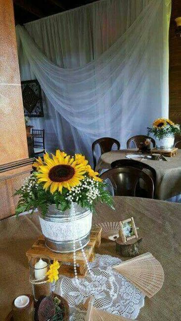 Decoración con girasoles!! - 11