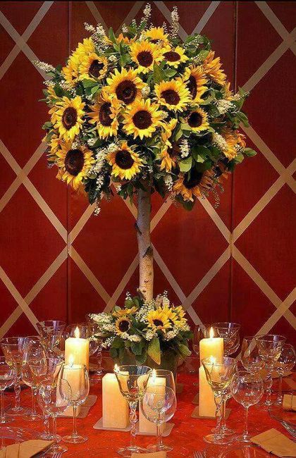 Decoración con girasoles!! - 14