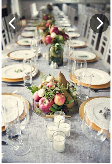 Centros de mesa con frutas!! - 6