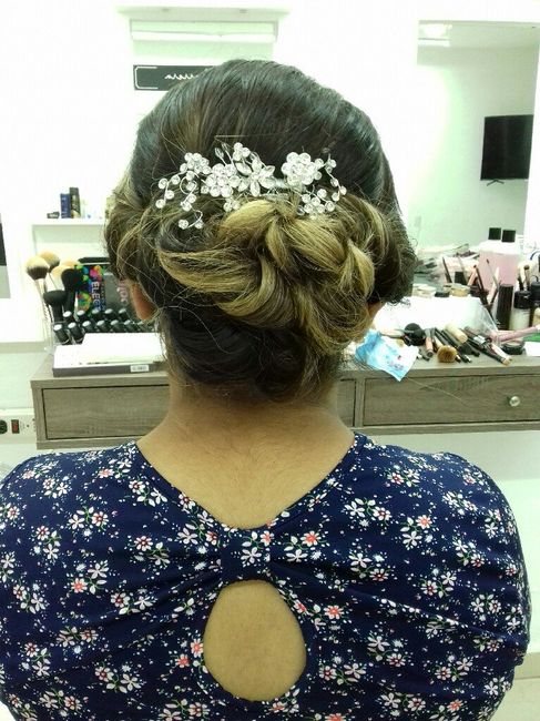 Prueba de peindo y maquillaje ❤ - 1