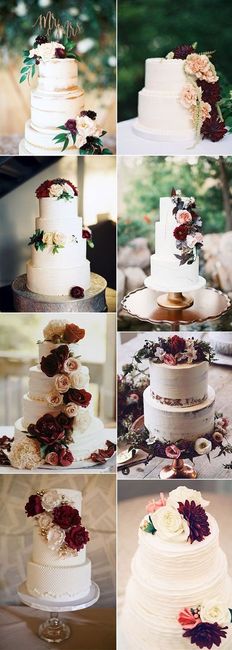 Hermosos Pasteles de Boda 