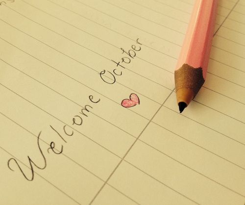 Bienvenido Octubre!!