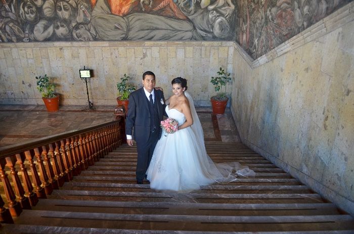 Felices en la sesion de fotos