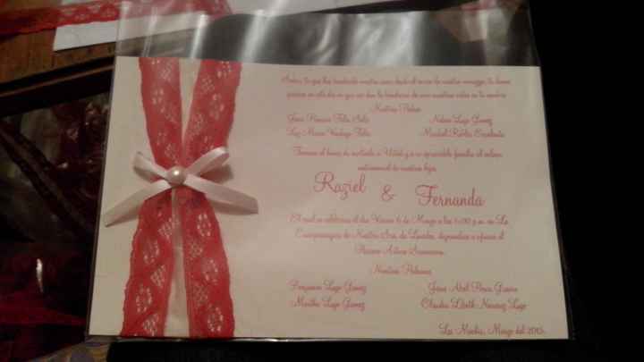 Mis invitaciones - 1
